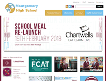 Tablet Screenshot of montgomeryschool.co.uk